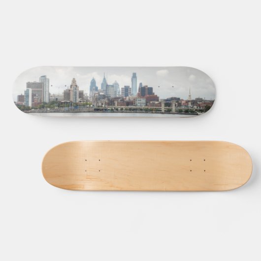 Philly Skyline 2 Skateboard (Horizontal)