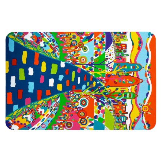 Philly Skyline 4 x 6 Flexible Magnet (Horizontal)