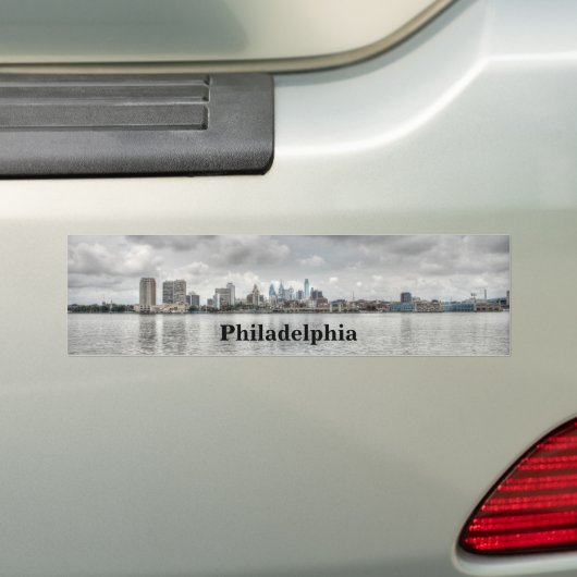 Philly Skyline Autoaufkleber (Auf Auto)