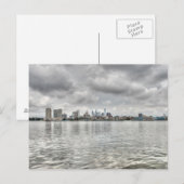 Philly Skyline Postkarte (Vorne/Hinten)