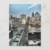 Philly Skyline Postkarte (Vorderseite)