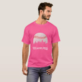 Philly Skyline Shirt - Vintage Philadelphia Baseba (Vorne ganz)