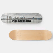 Philly Skyline Skateboard (Horizontal)