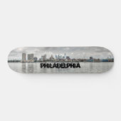 Philly Skyline Skateboard (Horizontal)