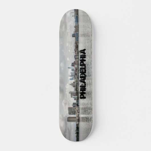 Philly Skyline Skateboard (Vorne)