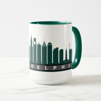 Philly Skyline-Tasse 2019 im Grün Tasse