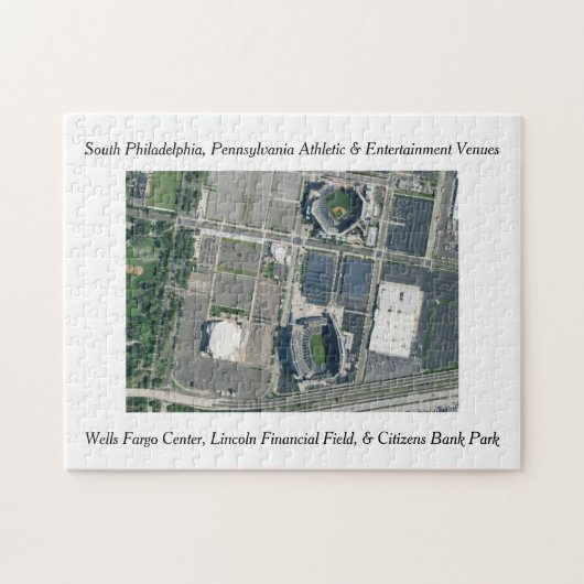 Philly Sports & Entertainment Fac. Puzzle (Horizontal)