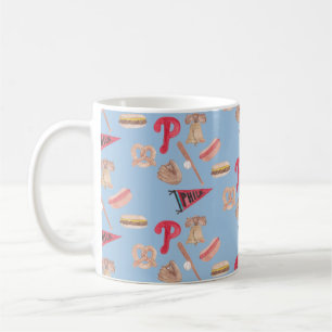 Philly Stadt der brüderlichen Liebe Baseball Aquar Kaffeetasse