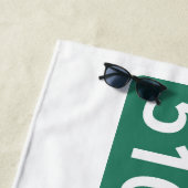 Philly Street Sign Beach Towel: For YOUR Address! Strandtuch (Beispiel)
