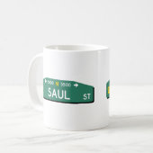 Philly Street Sign Coffee Mug: For YOUR Address! Kaffeetasse (Vorderseite Links)
