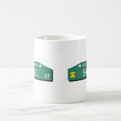 Philly Street Sign Coffee Mug: For YOUR Address! Kaffeetasse (Mittel)