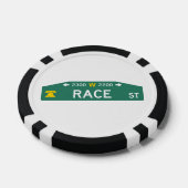 Philly Street Sign Poker Chip: For YOUR Address! Pokerchips (Einzeln)