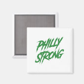 Philly Strong Graffiti Style Magnet (Vorderseite/Rückseite)
