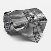 Philly von der Brücke Krawatte (Gerollt)