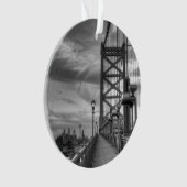 Philly von der Brücke Ornament (Vorderseite)