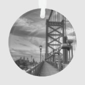 Philly von der Brücke Ornament (Rückseite)