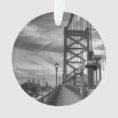 Philly von der Brücke Ornament (Vorderseite)