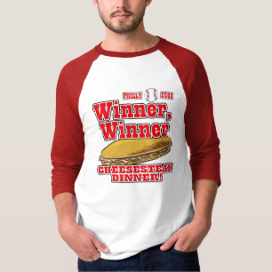 Philly Winner Cheesesteak Abendessen T-Shirt