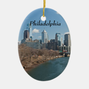 Philly Winter Keramik Ornament