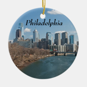 Philly Winter Keramik Ornament