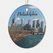 Philly Winter Keramik Ornament (Links)
