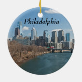 Philly Winter Keramik Ornament (Hinten)