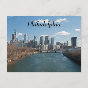 Philly Winter Postkarte