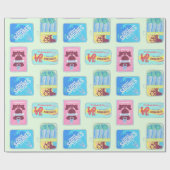 Philly-Wrapapier - Philadelphia-Geschenkdose Fisch Geschenkpapier (Flach)