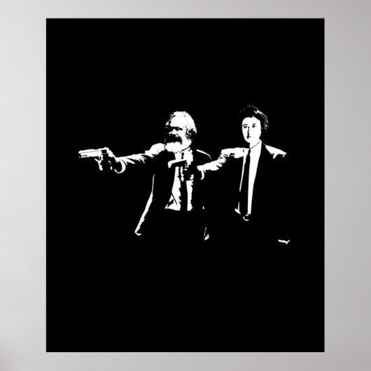 Philo Fiktion Karl Marx und Rosa Luxemburg Poster (Vorne)