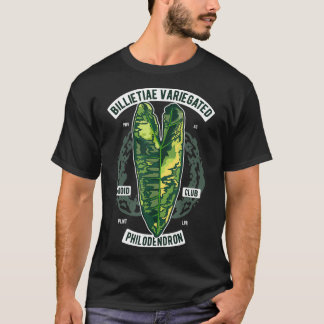 Philodendron Billietiae Variegierte botanistische  T-Shirt