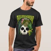 Philodendron House Pflanze Lover Skull Aroids Head T-Shirt (Vorderseite)