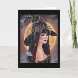Philomena Halloween-Hexenkarte von Renee Karte