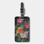 Philomena Viktorianisch Bouquet Gepäckanhänger (Vorderseite vertikal)