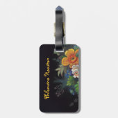 Philomena Viktorianisch Bouquet Gepäckanhänger (Rückseite vertikal)