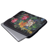 Philomena Viktorianisch Bouquet Neoprene Laptop Sl Laptopschutzhülle (Vorne Knopf)