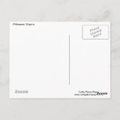 Philomont Log Kabine Postkarte (Rückseite)