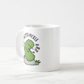 Philoso pickle Funny Pickle Pun Kaffeetasse (Vorderseite Links)