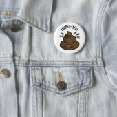 Philosop-fäkal Funny Kack Pun Button (Beispiel)