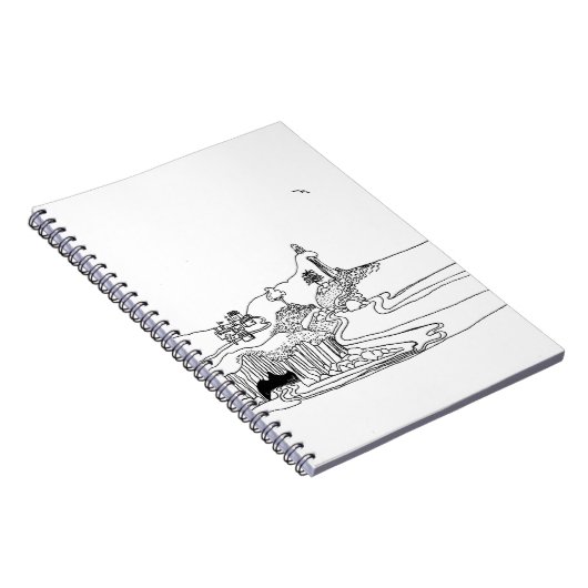 Philosoph, Dichter, Schriftsteller, Künstler, Geda Notizblock (Rechte Seite)