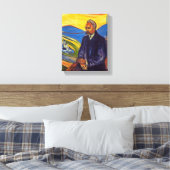 Philosoph Friedrich Nietzsche (von Edvard Munch) Leinwanddruck (Insitu (Schlafzimmer))