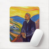 Philosoph Friedrich Nietzsche (von Edvard Munch) Mousepad (Mit Mouse)