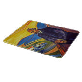 Philosoph Friedrich Nietzsche (von Edvard Munch) Schneidebrett (Ecke)