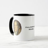 Philosoph Georg Hegel Tasse (Vorderseite Links)