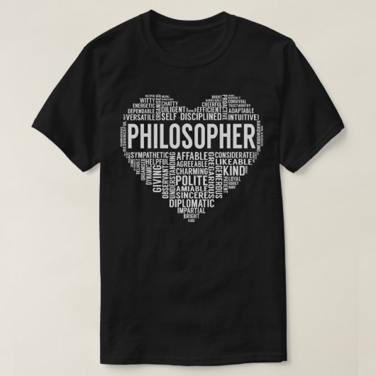 Philosoph Heart T-Shirt (Design vorne)