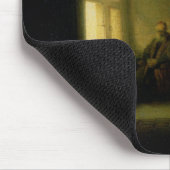 Philosoph in Meditation, 1632 Mousepad (Ecke)