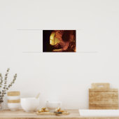 Philosoph in Meditation. von Rembrandt Van Rijn Poster (Küche)