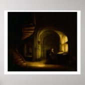 Philosoph mit einem offenen Buch, 1625-7 (Öl auf S Poster (Vorne)