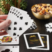 Philosoph mit einem offenen Buch, 1625-7 (Öl auf Spielkarten (In Situ)