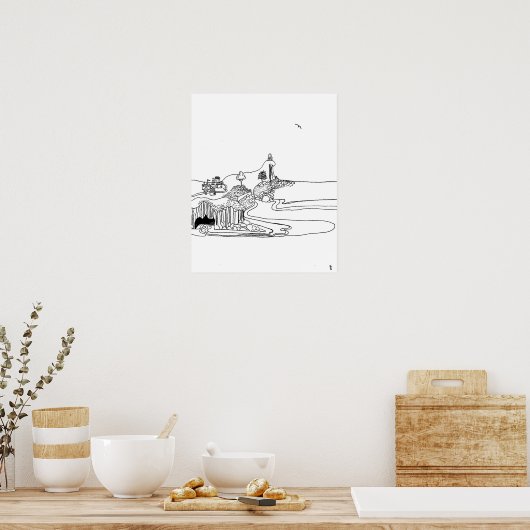 Philosoph Poster (Küche)