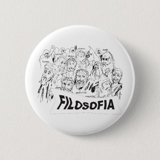 PHILOSOPHEN Platao Aristoteles euclides Sócrates Button (Vorderseite)